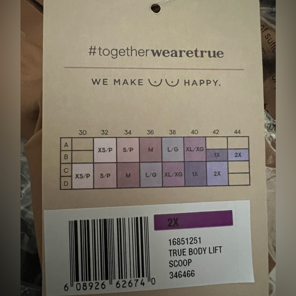 🤎 NWT! True & Co Smothing Comfort Bra - Picture 10 of 11